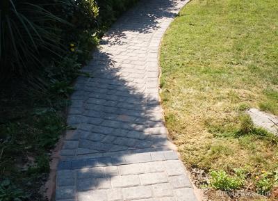 Block paving example