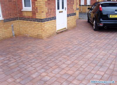 Block paving example