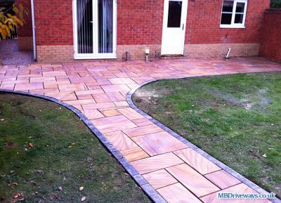Paving in Lanchester