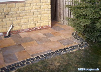 Patio in Lanchester