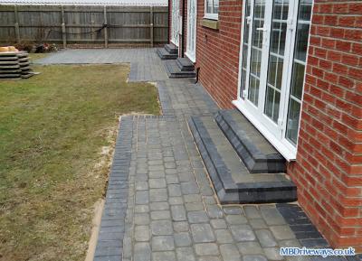 Paving in Lanchester
