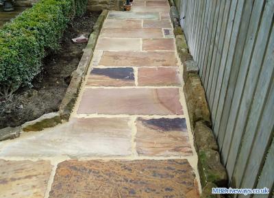 Paving in Rowlands Gill