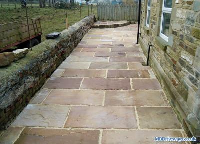 Block paving example