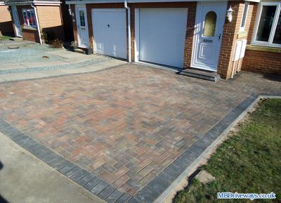 Driveway in Rowlands Gill