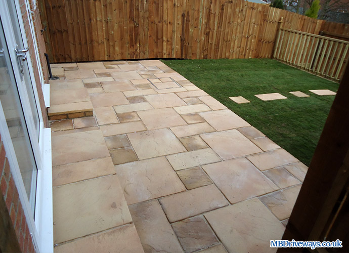 patio, paving, path, turf, turfing, decking, fence, fencing